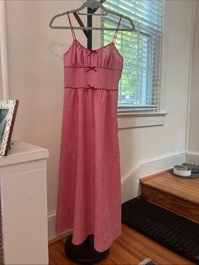 doen halter dress DEn Micro Pleated Maxi Dress In Francoise Foulard - 50% Off